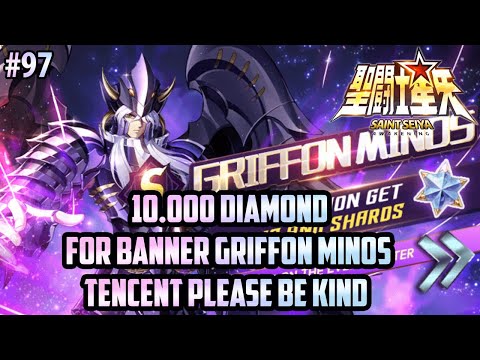 Saint Seiya Awakening - 10 000 Diamonds Gacha Griffon Minos Banner, dewa tencent datanglah