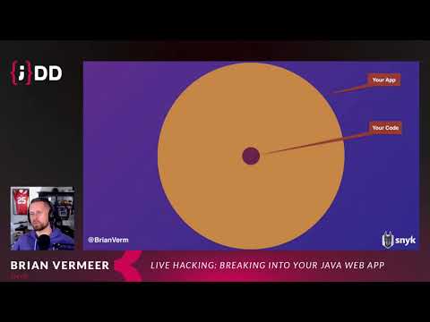 JDD 2021: Live hacking: Breaking into your Java web app - Brian Vermeer