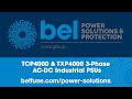 Bel Power Solutions TCP4000 & TXP4000 3-Phase AC-DC Industrial PSUs