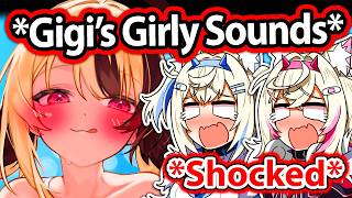 Gigi Girly Sounds SHOCKED FUWAMOCO 【Hololive】
