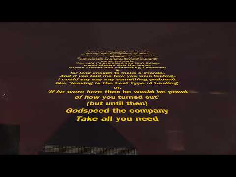 The Golden Dregs - The Company of Strangers [Lyric Video]