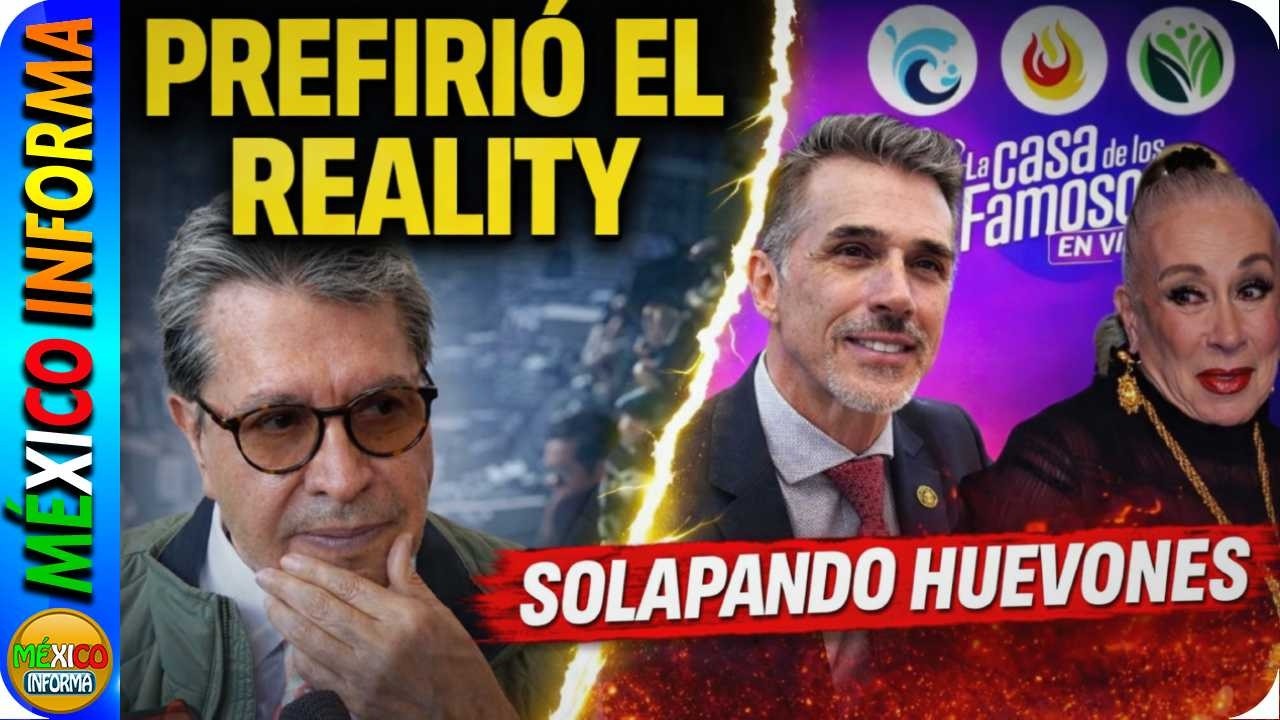 DE PENA AJENA. M4YER DEJA BOTADO SU TRABAJO DE LEGISLADOR Y SE VA A LA CASA DE LOS FAMOSOS.