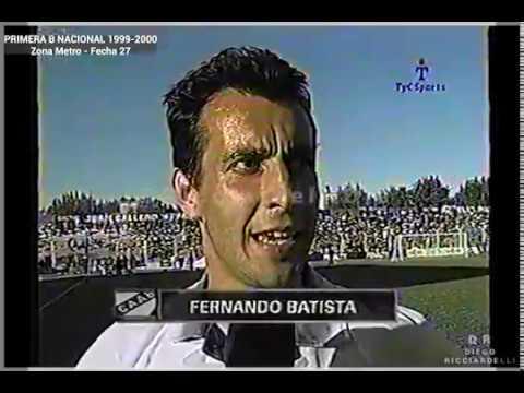 Nueva Chicago 1 All Boys 1 Resumen del partido Nacional B 1999/2000