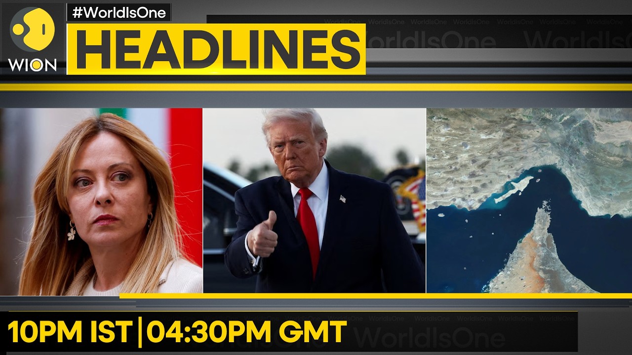 Trump Warns Of Strikes On Iranian 'Attack Ships' | Iran Rejects Charging Toll From India | Headlines