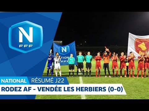 J22 : Rodez AF - Vendée Les Herbiers Football (0-0), le résumé