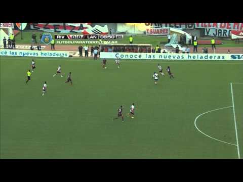 Lo perdió González. River 0 - Lanús 0. Fecha 9. Torneo Final 2014. Fútbol Para Todos