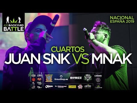 JUAN SNK vs MNAK. 4os Nacional 2019. 420 Backyard Battle