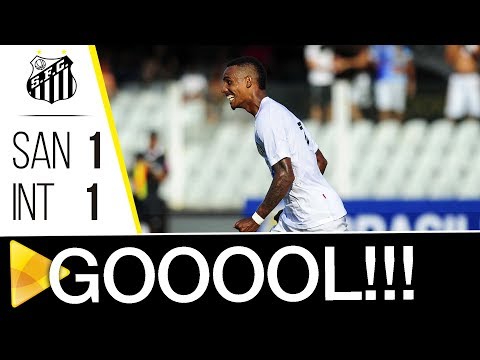 Santos 1 x 1 Internacional | GOL | Brasileiro de Aspirantes (10/12/17)