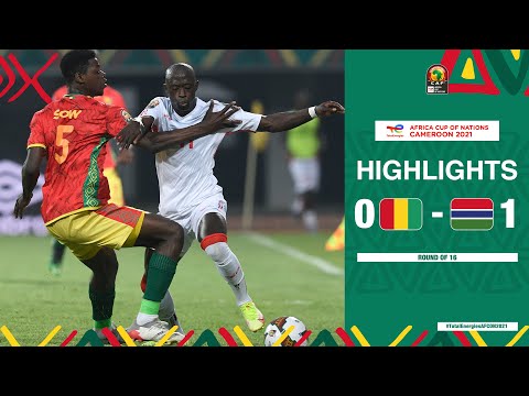 Guinea 🆚 Gambia Highlights - #TotalEnergiesAFCON2021 Round Of 16