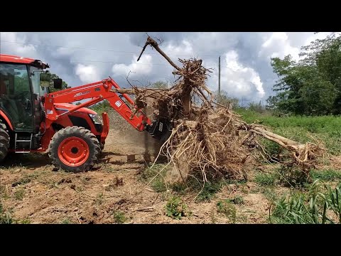 Kioti RX7320 power shuttle action video #1