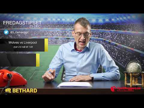 Speltips: Wolverhampton - Liverpool & Girona - Getafe 21/12
