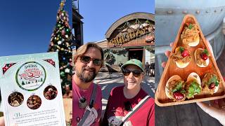 FREE, Festive & Fun! Disney Springs Christmas Tree Stroll + Trying Jock Lindsey's Holiday Bar Menu!