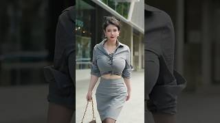 beautiful girl street fashion outfits style #tiktok #chinesefashion #mejoresstreetfashion #shorts