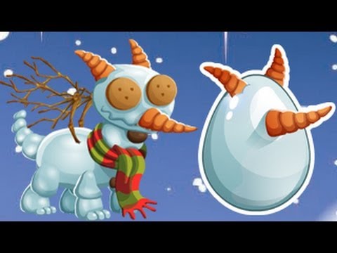 Snow Man   Get Snow Man Drago In Dragon City