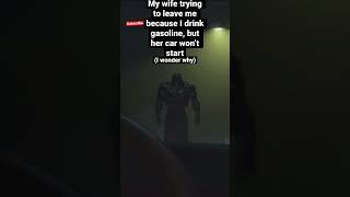 Download lagu Resident evil nemesis vs Jill car scene, my wife trying to leave because I drink gas meme #shorts mp3 Download lagu Resident evil nemesis vs Jill car scene, my wife trying to leave because I drink gas meme #shorts mp3