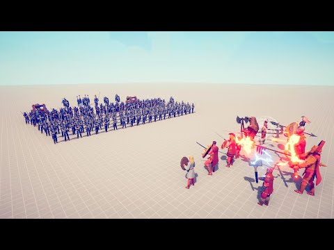 NEW STALINGRAD 5 UNITS VS EVERY FACTION - Totally Accurate Battle Simulator TABS