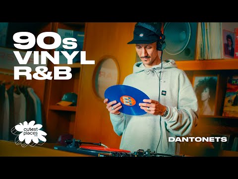 90s R&B HipHop Vinyl Mix by Dantonets | Cutest Places Mix [4K]