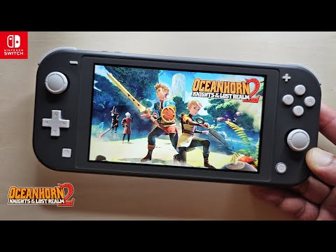 Oceanhorn 2: Knights of the Lost Realm Nintendo Switch Lite Gameplay