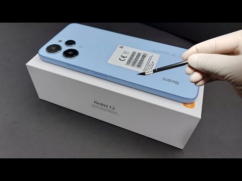 Xiaomi Redmi 12 phone Unboxing and Camera Test!  ASMR #unboxing