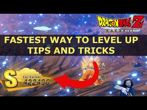 Dragon Ball Z Kakarot How To Level Up Fast After Story | DBZ | Faster Early and Beginning Game Tips