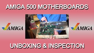 Michael's Commodore Amiga 500 MBs - Unboxing and Inspection