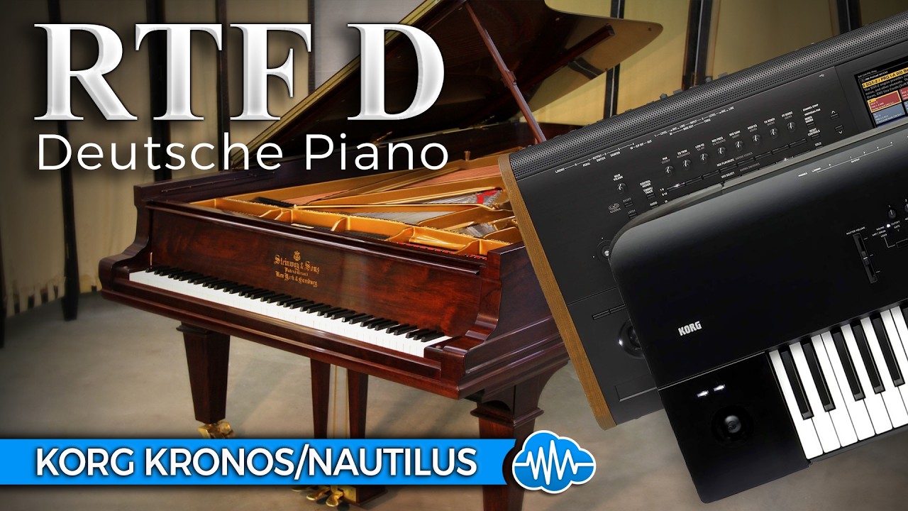 RCL035 - RTF Complete Piano V1 + V2 - Korg Kronos Series - Video Preview 4