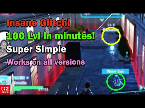 New Easiest and Fastest XP farm glitch in Pokemon Legends Z-A!!