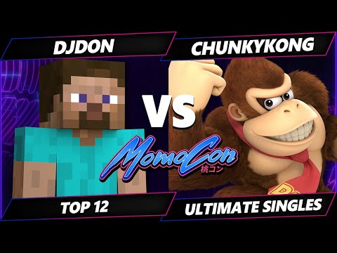 MomoCon 2024 - ChunkyKong (Donkey Kong) Vs. DJDon (Steve) Smash Ultimate - SSBU
