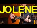 How to play Jolene on Acoustic // Dolly Parton Guitar Lesson