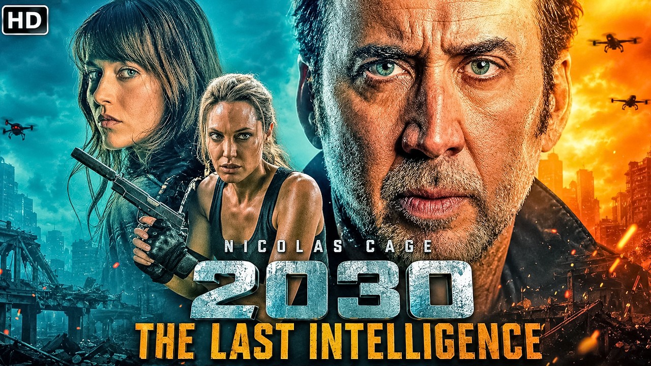 2030: THE LAST INTELLIGENCE - Nicolas Cage Full Movie | Hollywood Free English Movie | Trending Film