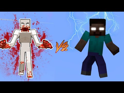 SCP-096 Vs. Herobrine in Minecraft PC
