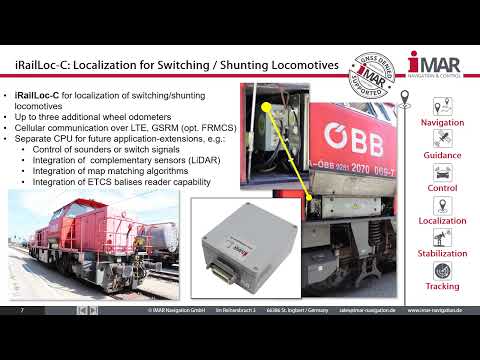 iMAR Navigation & Control: Leading inertial Railway Solutions