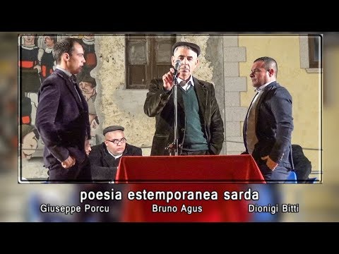 Poesia estemporanea sarda: Porcu, Agus e Bitti. Siniscola, Festa delle Grazie 2017 - I parte