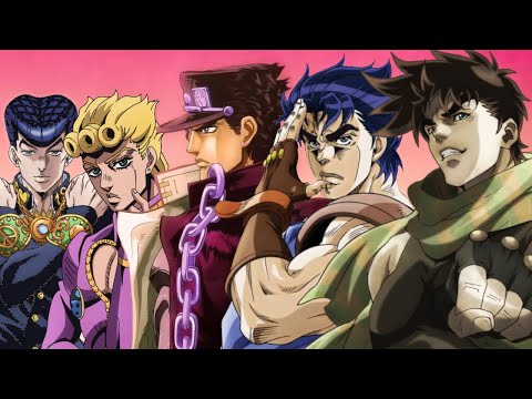 STAND PROUD BUT IT'S THE BEST OPENING EVER WITH ALL JOJO'S (Spoilers until part 5)
