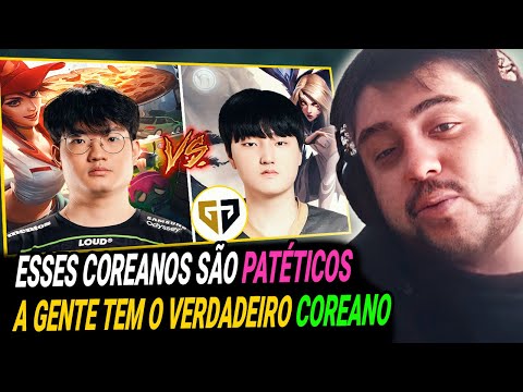 LOUD ROUTE ENFRENTOU um dos MELHORES ADCs do MUNDO, GENG PEYZ | Tockers React