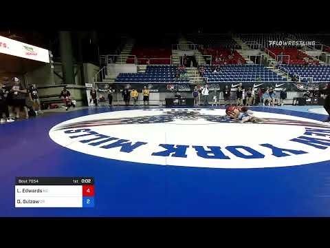 122 Lbs Round Of 128 - Leah Edwards, North Carolina Vs Delia Gulzow, Oregon 0b70