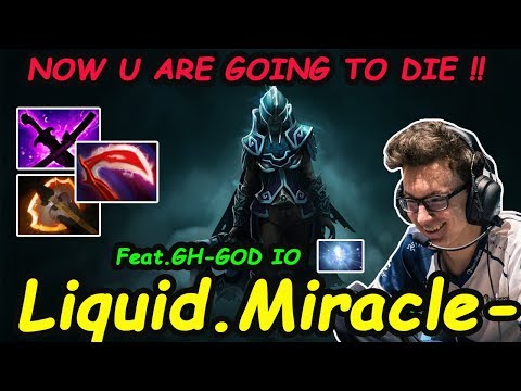 Liquid.Miracle - [Phantom Assassin] MIDLANE  M-GOD Feat. GH-God [IO] | Dota2 7.19d Rank