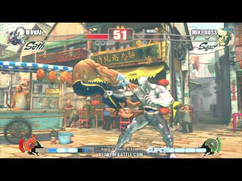 House of Cicada SF4 Tournament - LB5 - Mike Ross (EH, SA) vs MOVAL (SE)