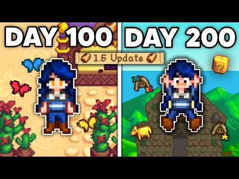 I Played 200 Days of Stardew Valley 1.6