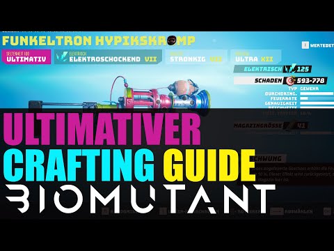 Biomutant Guides, Builds & NEWS: Crafting Waffen Rüstung 🔥 Tipps Tricks zu Klassen Endgame deutsch