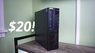 THE $20 GAMING PC BUILD!