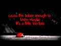 Drunk Enough - Angels Fall (Lyrics) 