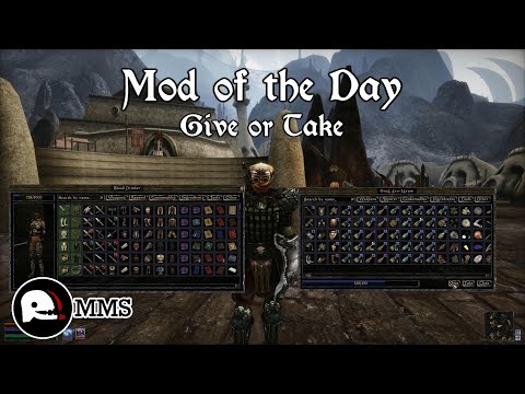 Morrowind Mod of the Day EP159 - Give or Take Showcase