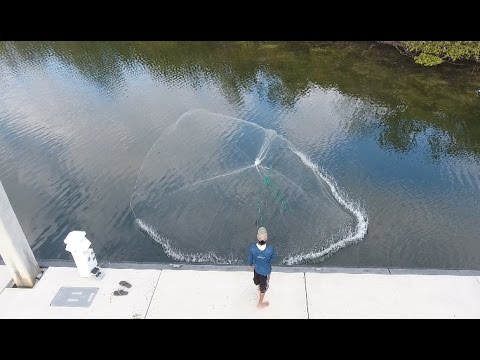How to perfectly throw a Large Cast Net