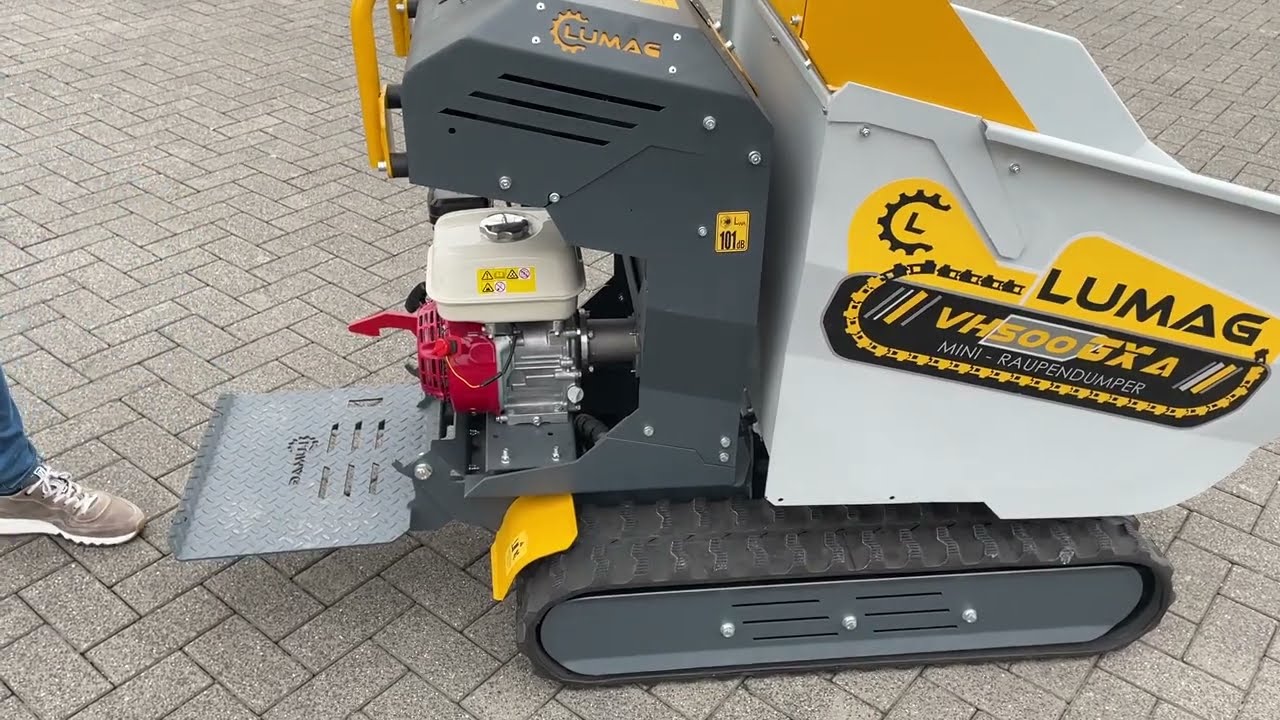 MINI DAMPER GUSENIČAN - MOTORIZOVANA INVALIDSKA KOLICA SA HIDROSTATSKIM POGONOM - LUMAG VH500A