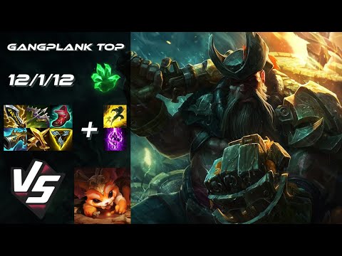 TOP Gangplank vs Gnar - EU Challenger Patch 14.23
