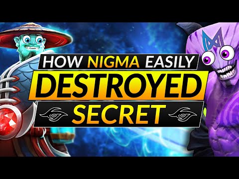 How TEAM SECRET got DESTROYED by Nigma - Tips Everyone MUST KNOW - Dota 2 Advanced Guide