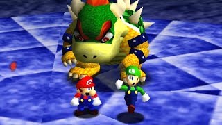 Super Mario 64 Co-Op - All Bosses