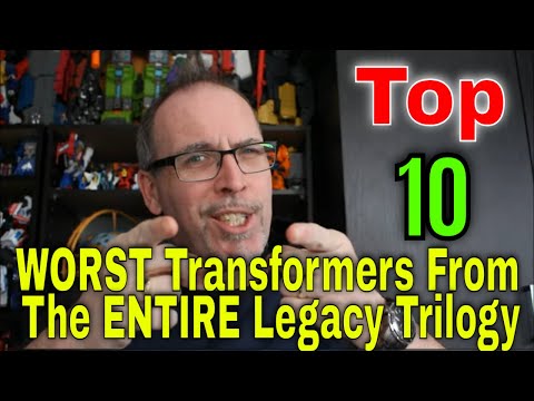 GotBot Counts Down: Top 10 WORST Transformers Released Across the ENTIRE Legacy Trilogy