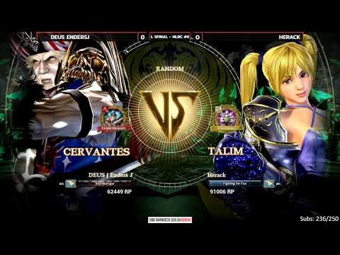 Soul Calibur 6 @ NLBC Online #9 - DEUS EndersJ vs Herack [4K/60fps]